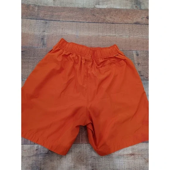 Nike Jordan Mens Dry Fit Zion Mesh Shorts Sz Medium Orange 2374 - Picture 7 of 8